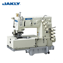 Máquina de coser de la puntada de la cadena plana de la aguja JK1508P 4 aguja con la maquinaria de la ropa del mecanismo del movimiento del looper horizontal